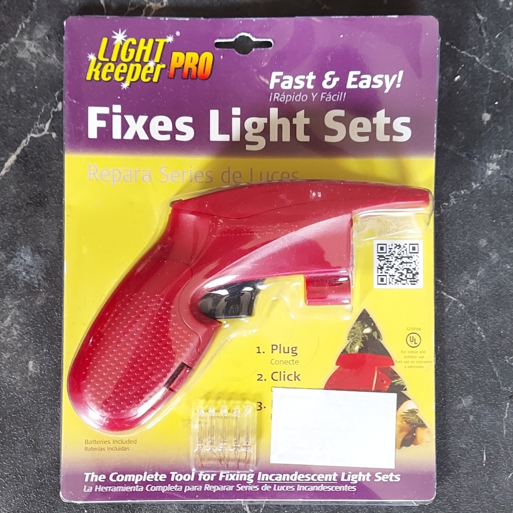 New in Retail Package - LightKeeper Pro Incandescent Light Bulb Tester